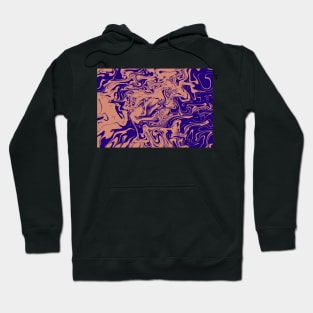 Retro Abstract Liquid Pattern #2 Hoodie